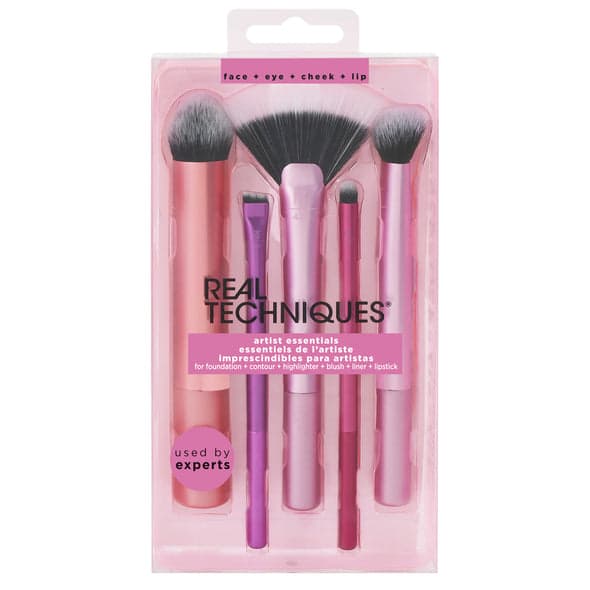 ست براش 5 عددی ریل تکنیک REAL TECHNIQUES مدل Artist Essentials