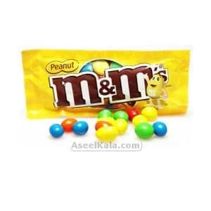 سمارتیز ام اند امز بادام زمینی تکی 45 گرمی – M&MS
