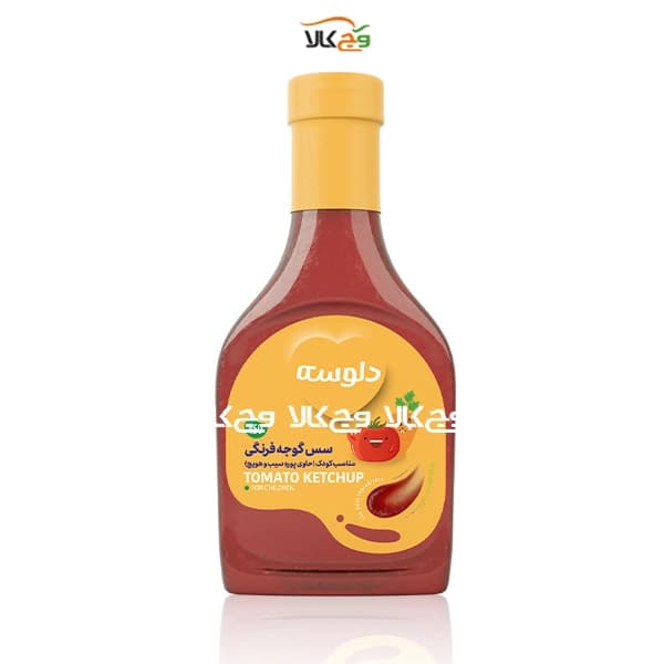 سس گوجه فرنگی کودک وگان دلوسه – 450 گرمی