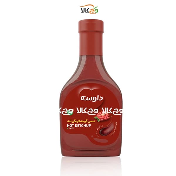 سس گوجه فرنگی تند وگان دلوسه – 450 گرمی