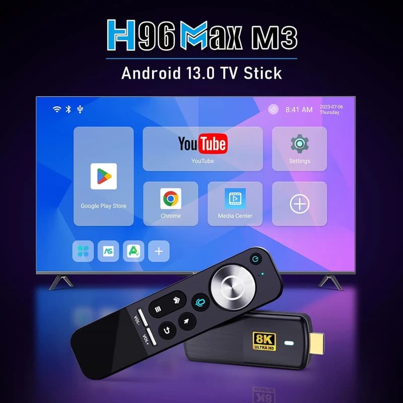 اندروید باکس مدل H96 MAX M3 2GB 16GB — تصویر ۶