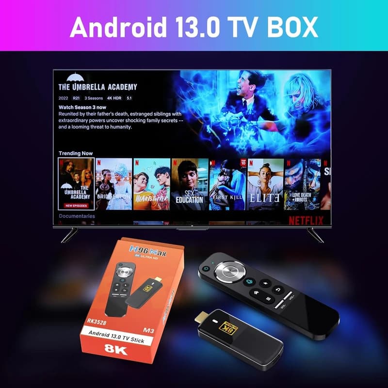 اندروید باکس مدل H96 MAX M3 2GB 16GB — تصویر ۵