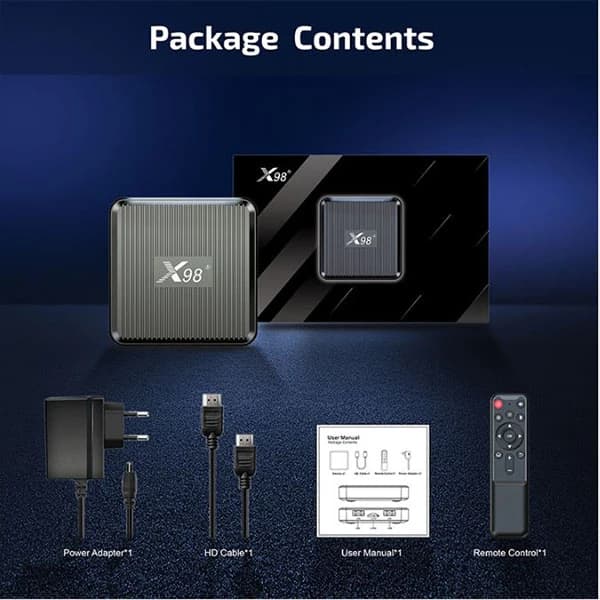 اندروید باکس مدل X98Q 2GB 16GB — تصویر ۸