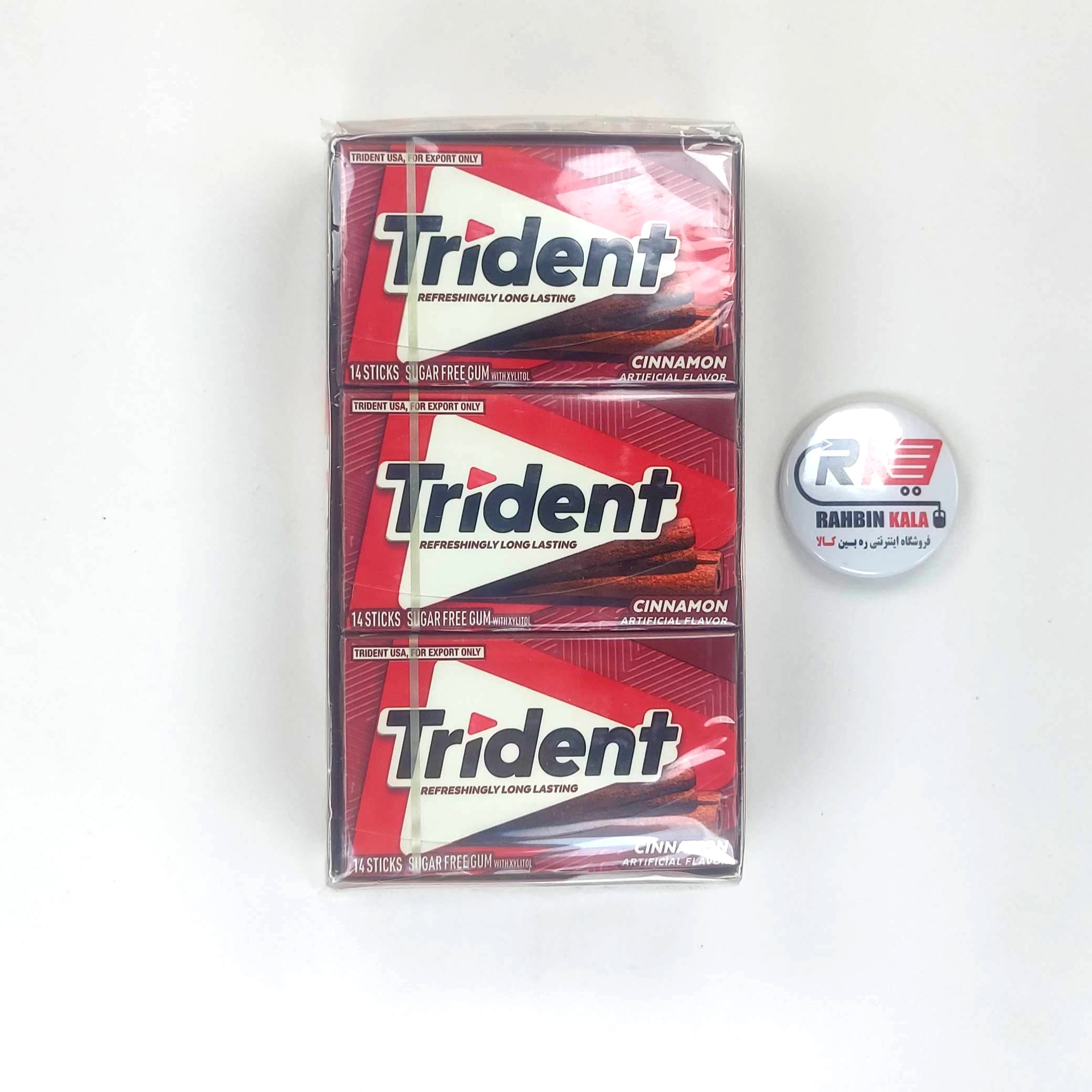 آدامس تریدنت دارچین بسته 12 عددی – TRIDENT — تصویر ۲