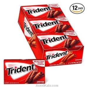 آدامس تریدنت دارچین بسته 12 عددی – TRIDENT