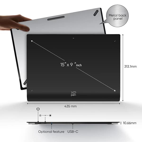 قلم نوری Xp- Pen مدل Deco Pro LW with K05 Gen2 — تصویر ۴