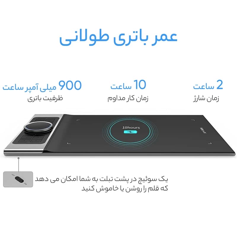 قلم نوری Xp-Pen مدل Deco Pro SW — تصویر ۶