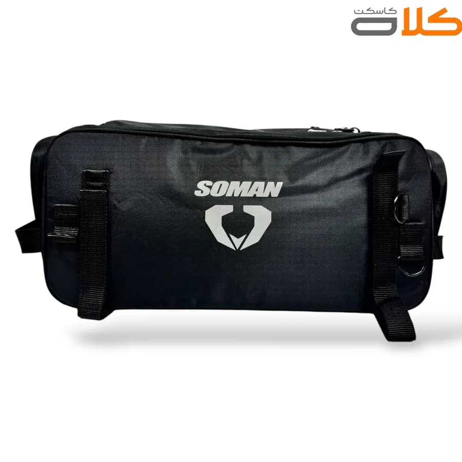 کیف پشت زین و تاپ باکس سومان 15 لیتر SOMAN — تصویر ۳