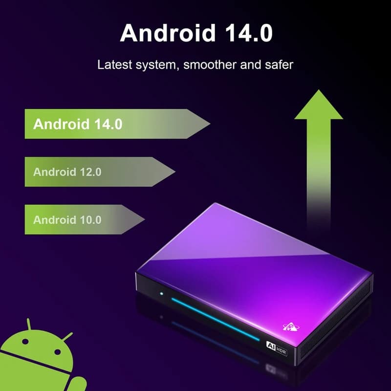 اندروید باکس مدل H96 MAX M9 AI — تصویر ۵