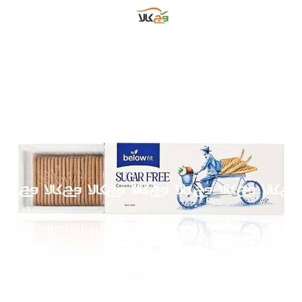 بیسکویت نارگیلی بدون قند دیابتی بیلو – 620 گرمی