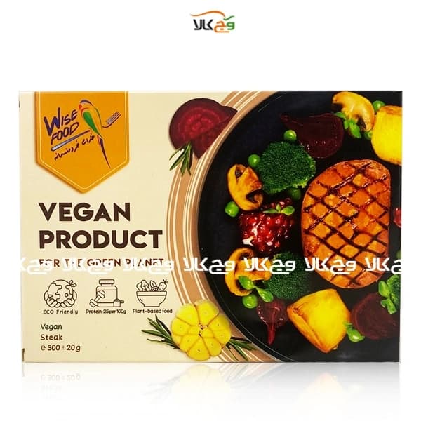 استیک گیاهی وگان وایزفود – 300 گرمی