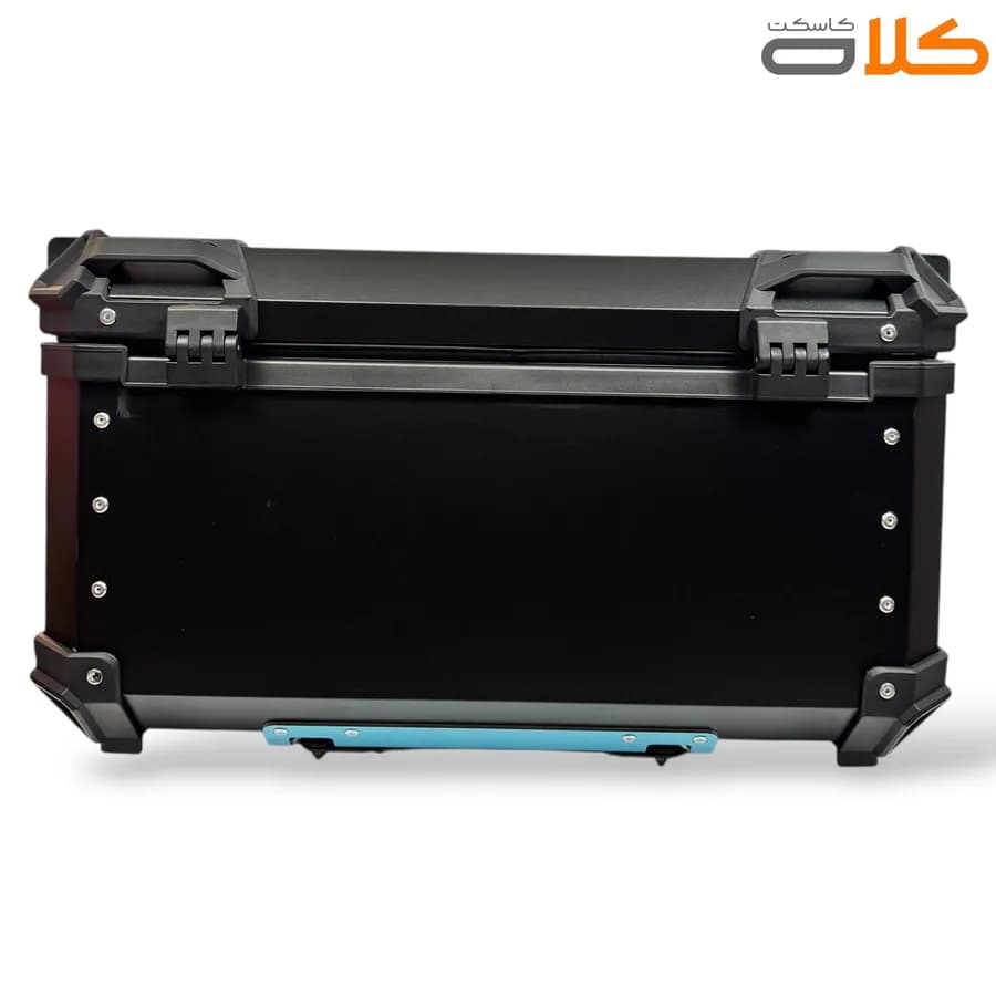 باکس موتور سیکلت TEKNO فلزی سایز بزرگ مشکی 65 لیتر — تصویر ۴