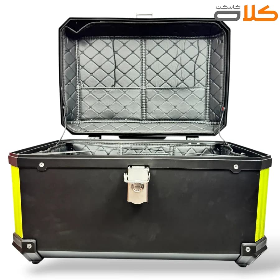 باکس موتور سیکلت TEKNO سایز بزرگ مشکی 65 لیتر — تصویر ۴