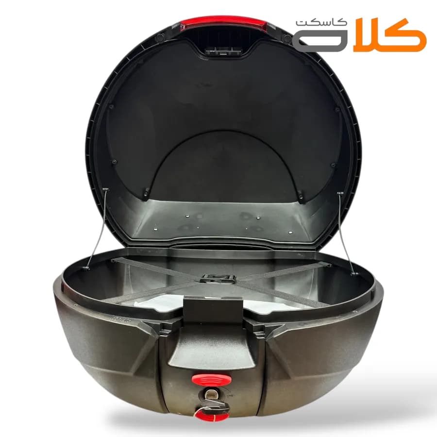 باکس موتور سیکلت طرح کربن سایز بزرگ TEKNO — تصویر ۴