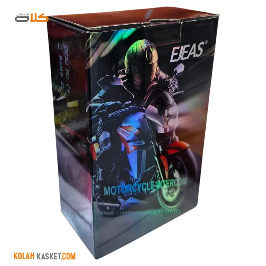 بلوتوث کلاه کاسکت EJEAS مدل V6 pro — تصویر ۴