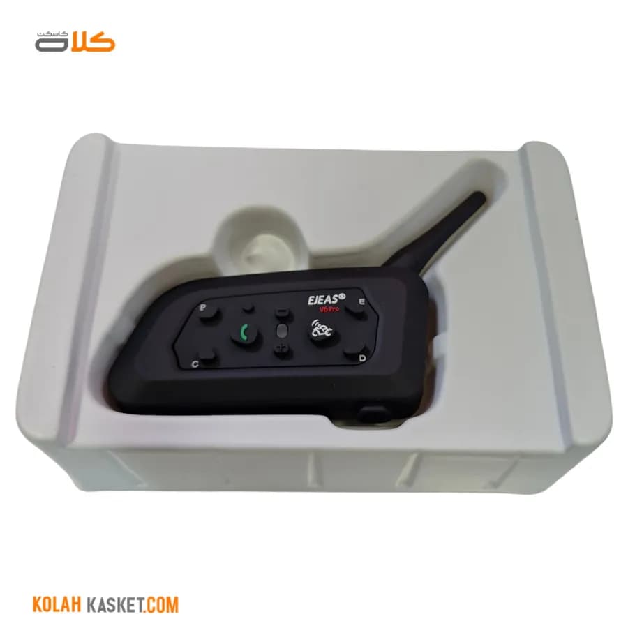 بلوتوث کلاه کاسکت EJEAS مدل V6 pro — تصویر ۳