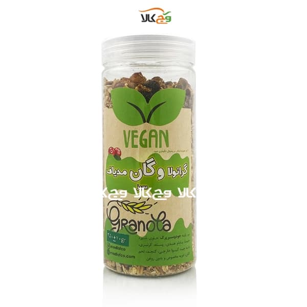 گرانولا وگان سبز مدیاف – 350 گرمی