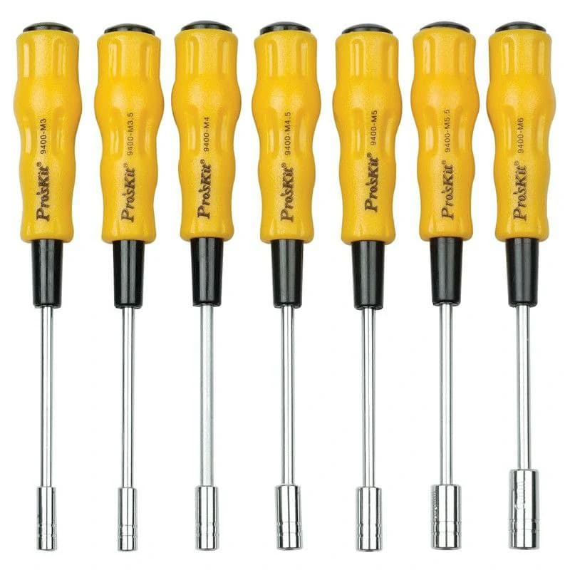 ست پیچ گوشتی بکسی 7 عددی پروسکیت مدل 1PK-9402