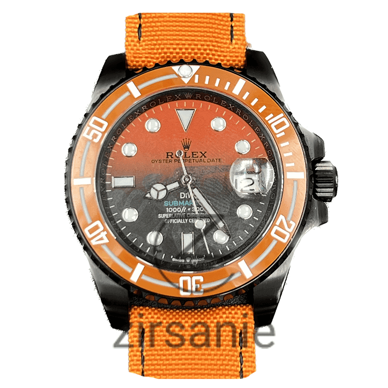 ساعت مچی مردانه رولکس ساب مارینر Rolex Submariner Orange Black