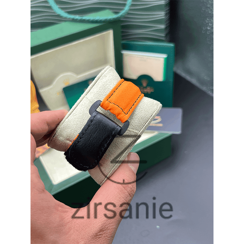 ساعت مچی مردانه رولکس ساب مارینر Rolex Submariner Orange Black — تصویر ۵