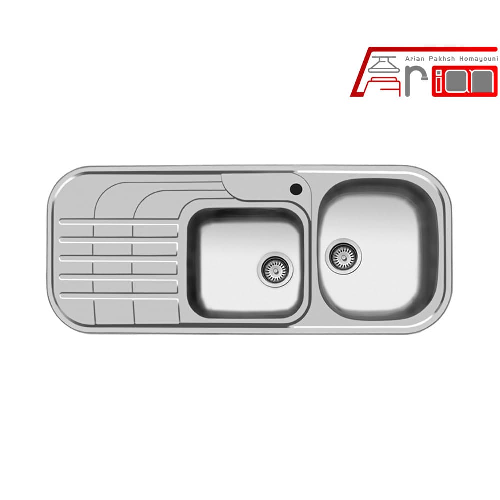 سینک ظرفشویی توکار اخوان 72