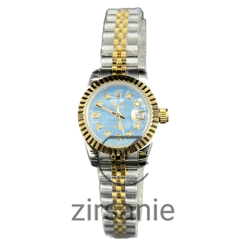 ساعت مچی زنانه رولکس دیتجاست Rolex Datejust Silver Gold Tiffany Pearl
