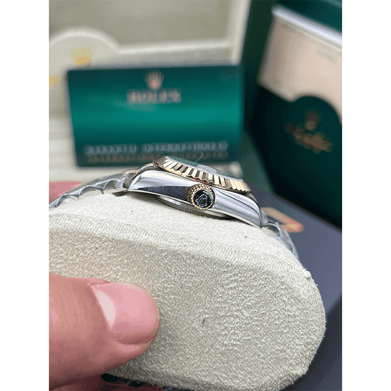 ساعت مچی زنانه رولکس دیتجاست Rolex Datejust Silver Gold Tiffany Pearl — تصویر ۴