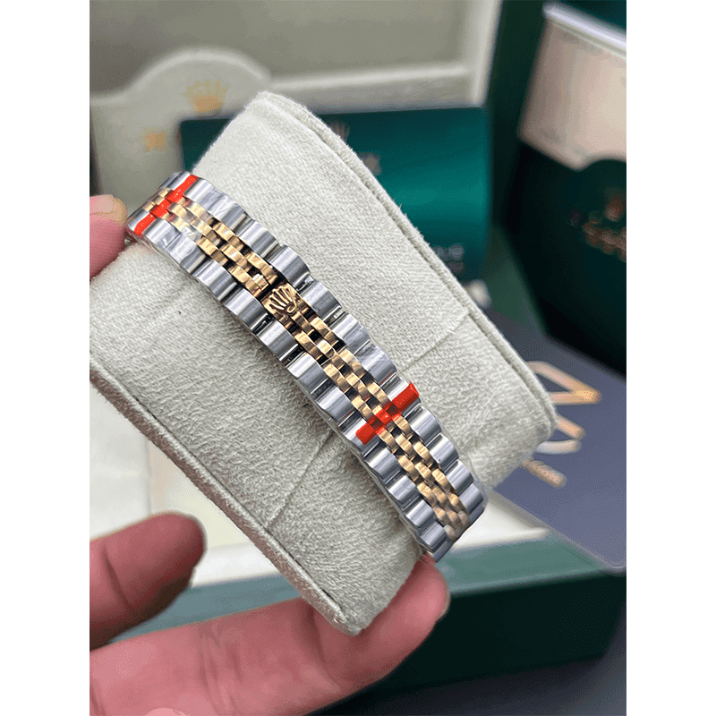 ساعت مچی زنانه رولکس دیتجاست Rolex Datejust Silver Gold Tiffany Pearl — تصویر ۵