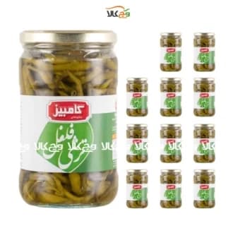 شرینک ترشي فلفل کامبیز 650 گرمي – 12 عددی