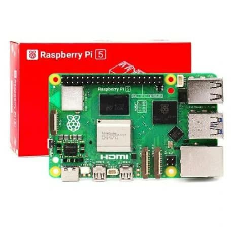 برد رزبری پای Raspberry Pi 5 تولید انگلستان با رم 4GB — تصویر ۵