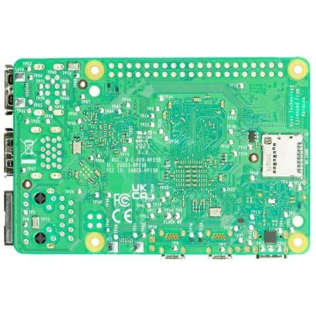 برد رزبری پای Raspberry Pi 5 تولید انگلستان با رم 4GB — تصویر ۳