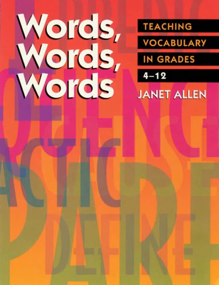 کتاب Words, Words, Words: Teaching Vocabulary (کلمات، کلمات، کلمات: آموزش واژگان) نسخه انگلیسی PDF