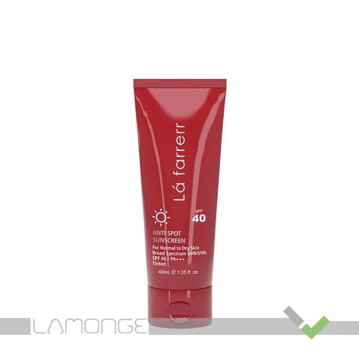 کرم ضد آفتاب SPF40 لافارر مخصوص پوست خشک و معمولی