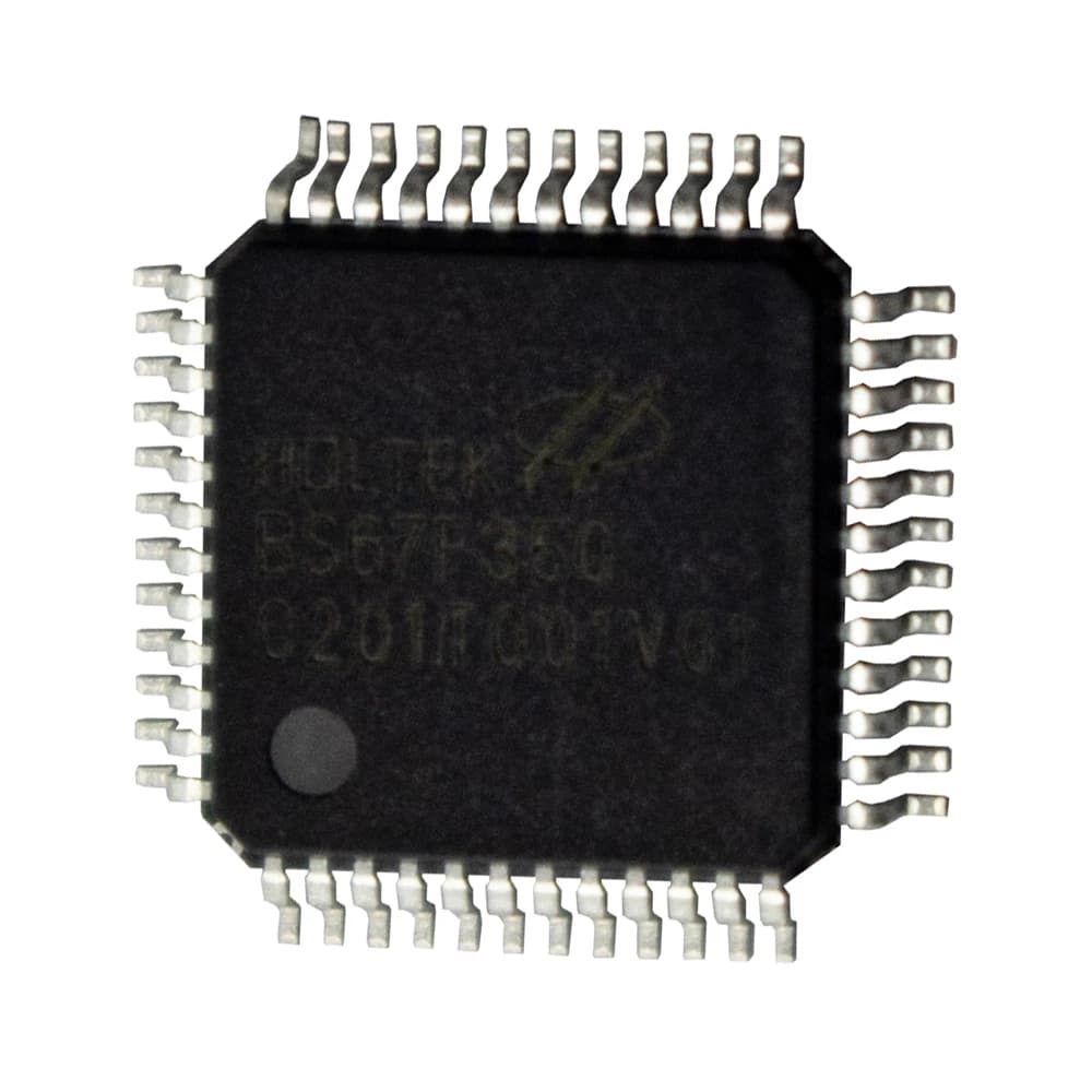 SMD آی سی میکرو کنترلر HOLTEK BS67F350 پکیج LQFP48