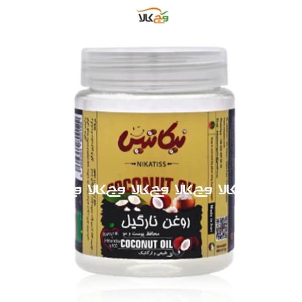 روغن نارگیل خالص ارگانیک نیکاتیس – 400 گرمی