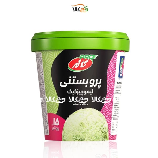 پرو بستنی لیمو چیز کیک بدون قند کاله – 100 گرمی
