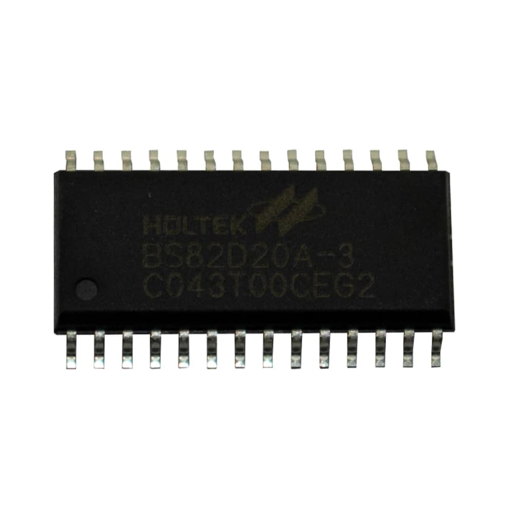SMD آی سی میکرو کنترلر HOLTEK BS82D20A-3 پکیج SOP28