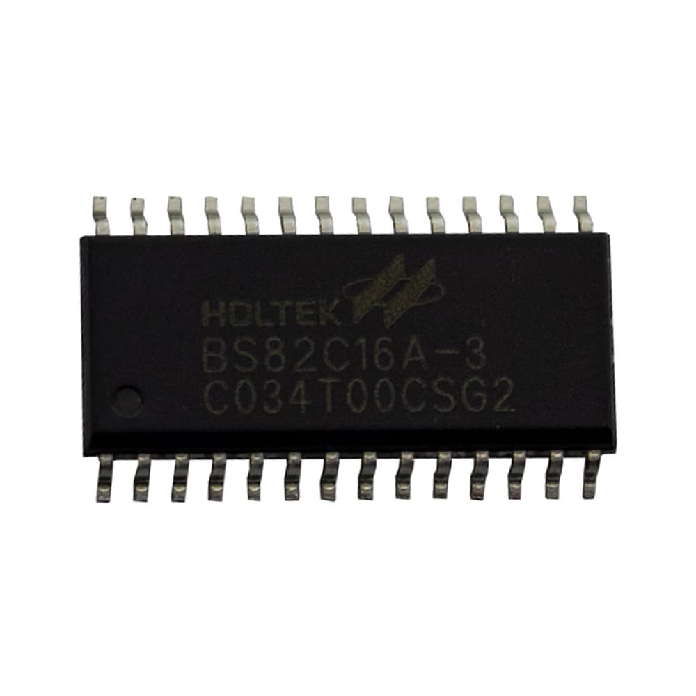 SMD آی سی میکرو کنترلر HOLTEK BS82C16A-3 پکیج SOP28