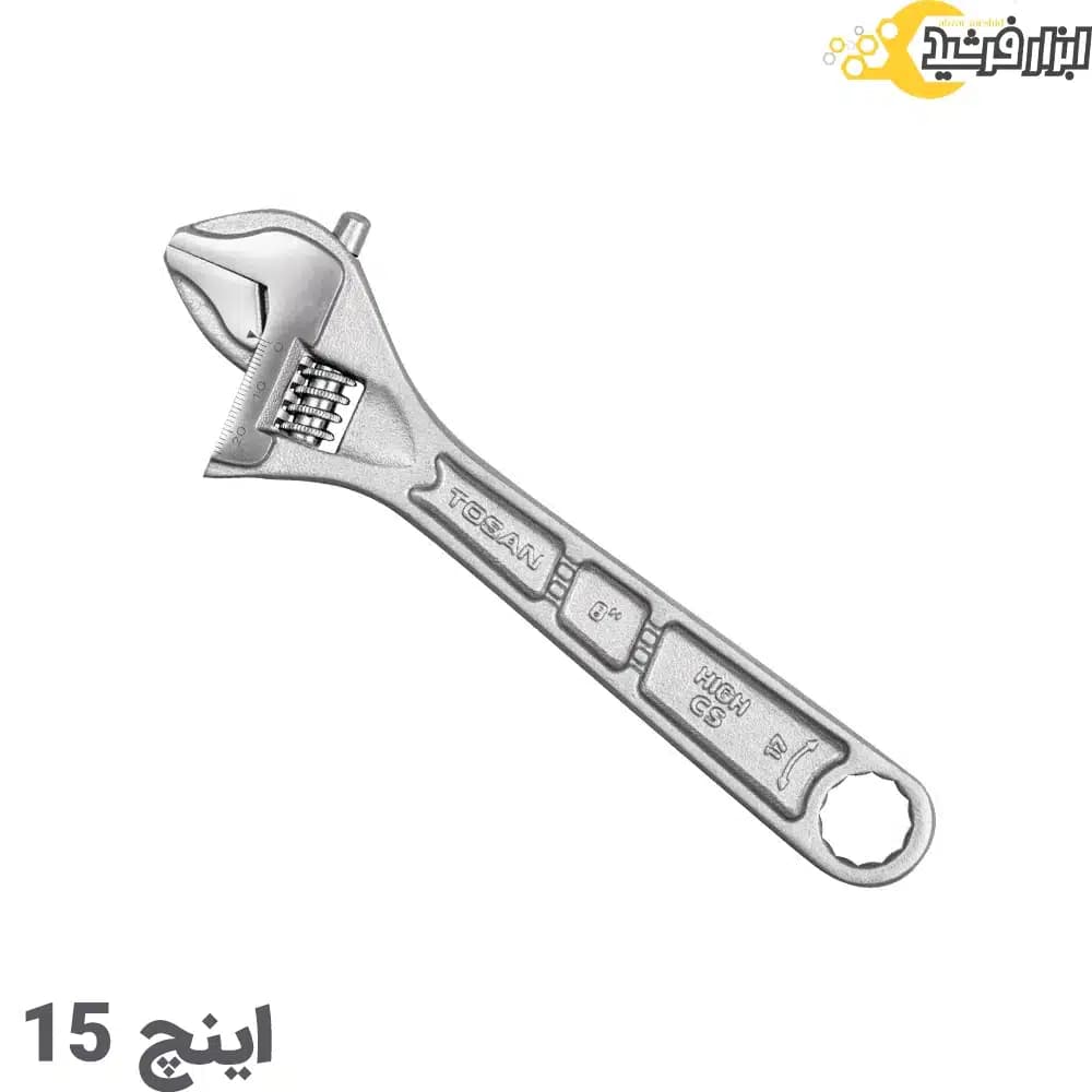 آچار فرانسه توسن 15 اینچ مدل T25-15AW-SA
