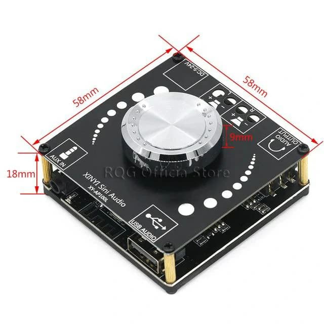 ماژول آمپلی فایر با بلوتوث YS-AP100L 2*100W — تصویر ۴