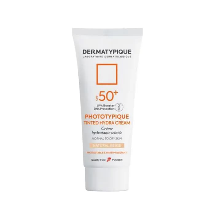 ضد آفتاب رنگی پوست خشک spf50 فتوتیپیک درماتیپیک