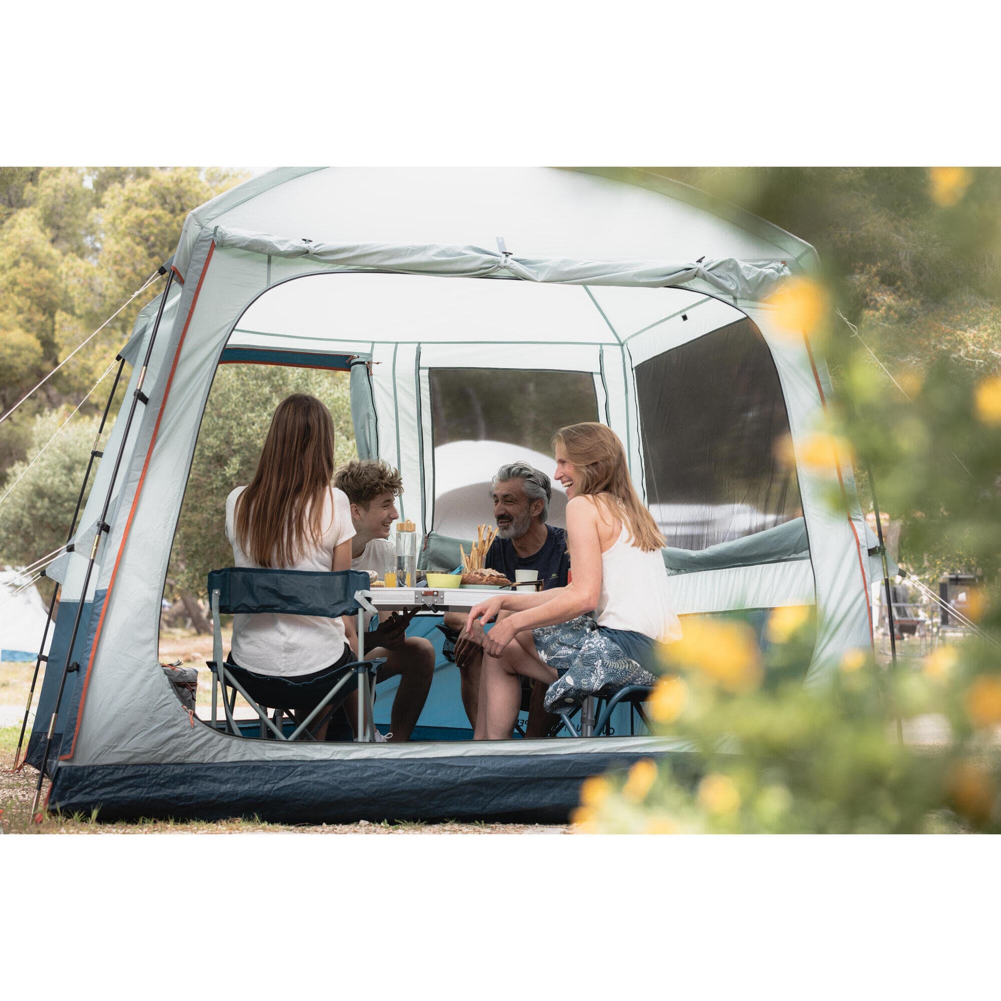 چادر مسافرتی کچوا – 6 نفره آرپناز Quechua Canopy – 6 Person – Arpenaz Base — تصویر ۲