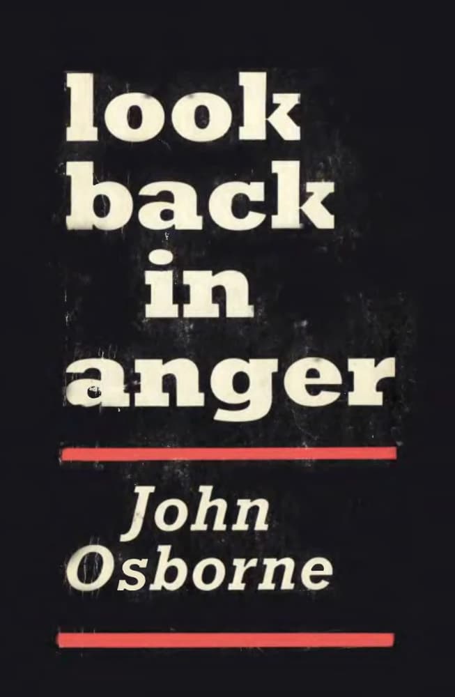 کتاب Look Back in Anger (با خشم به عقب بنگر) نسخه انگلیسی PDF | John Osborne