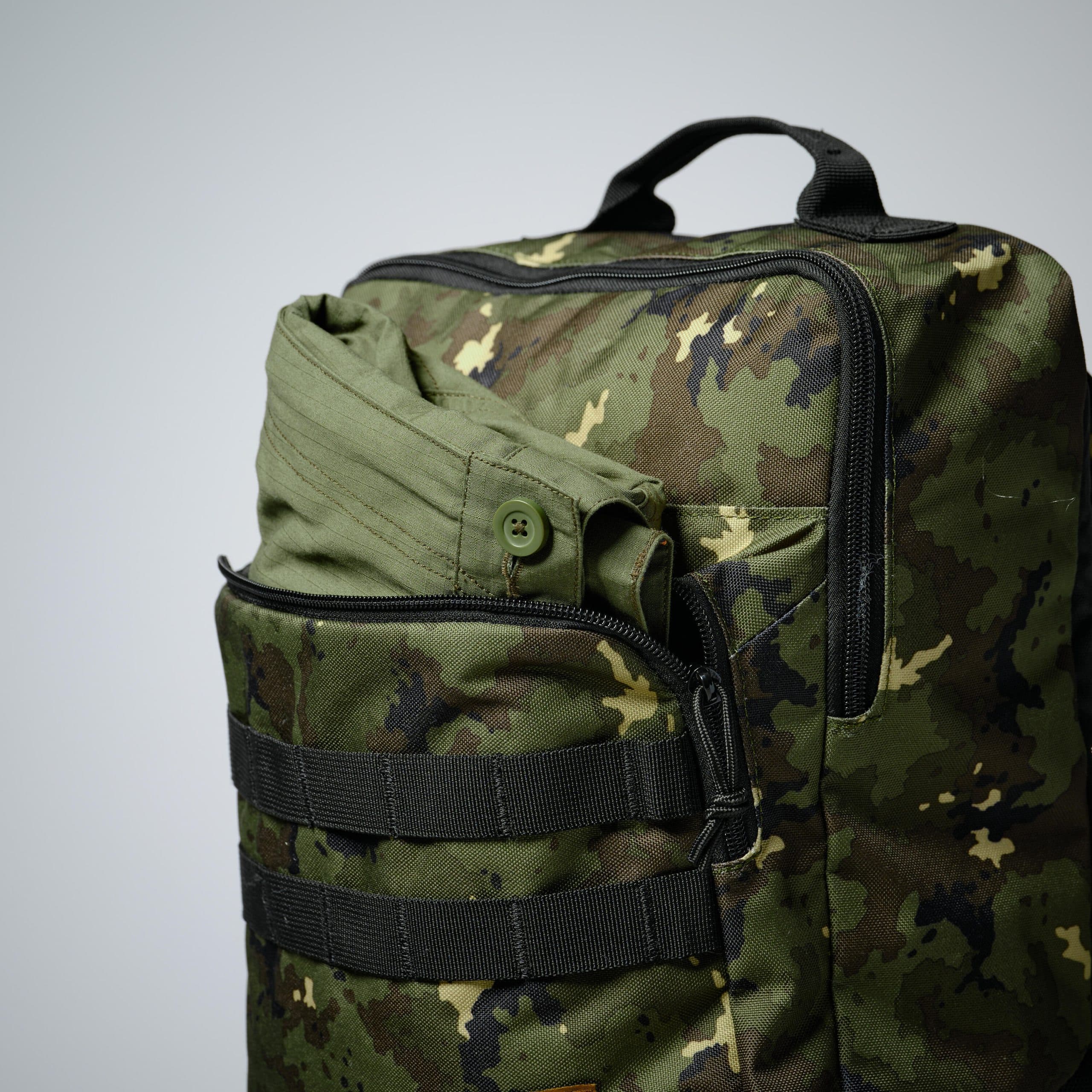 کوله پشتی سولوگناک 20 لیتری شکار Solognac Backpack – 20L – Hunting and Nature Watching – ISV Camouflage Pattern – 100 — تصویر ۸