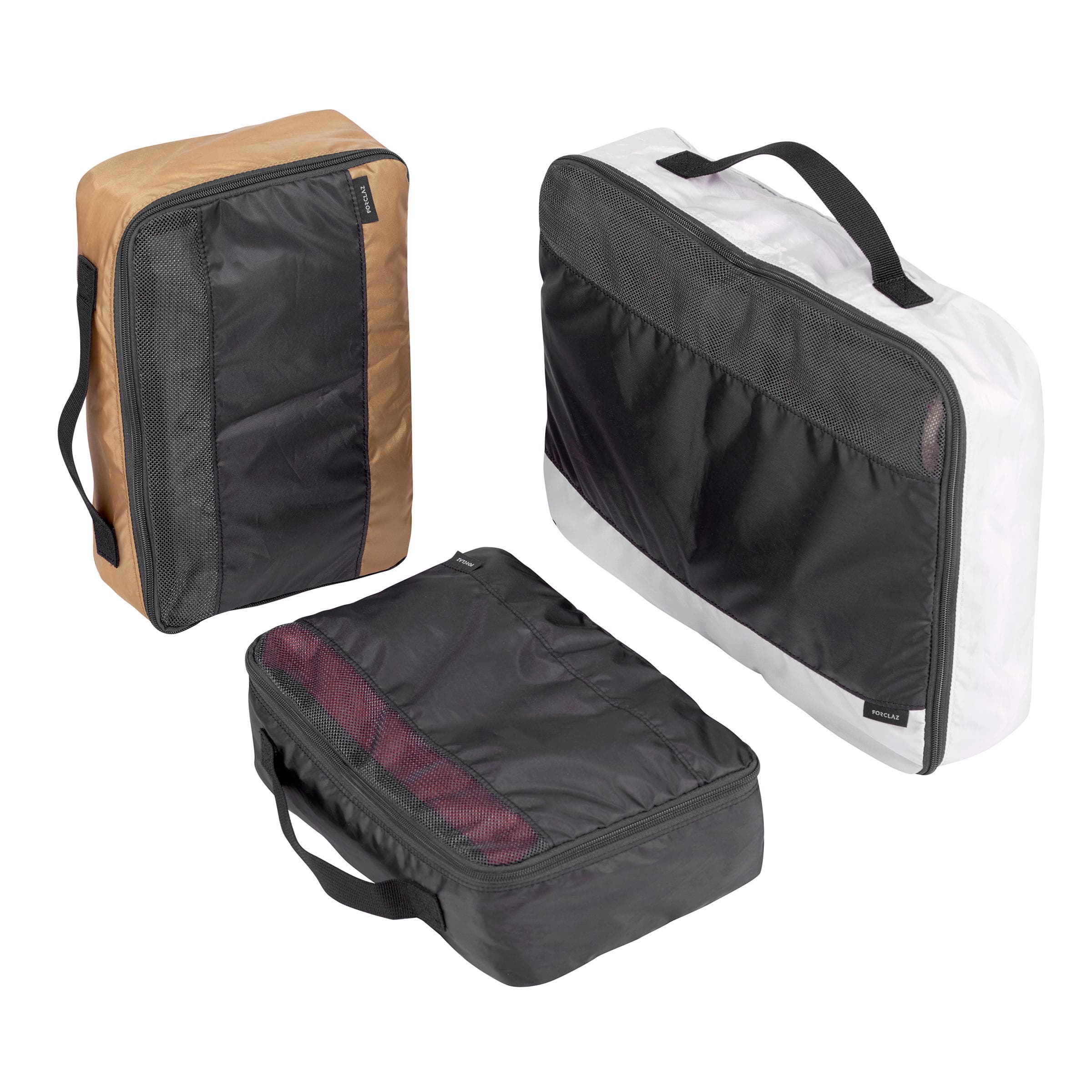 کیف تفکیک فورکلاز – ذخیره سازی 3 تایی Forclaz Backpacking Storage Bag Set – 3 Pieces – Travel — تصویر ۳