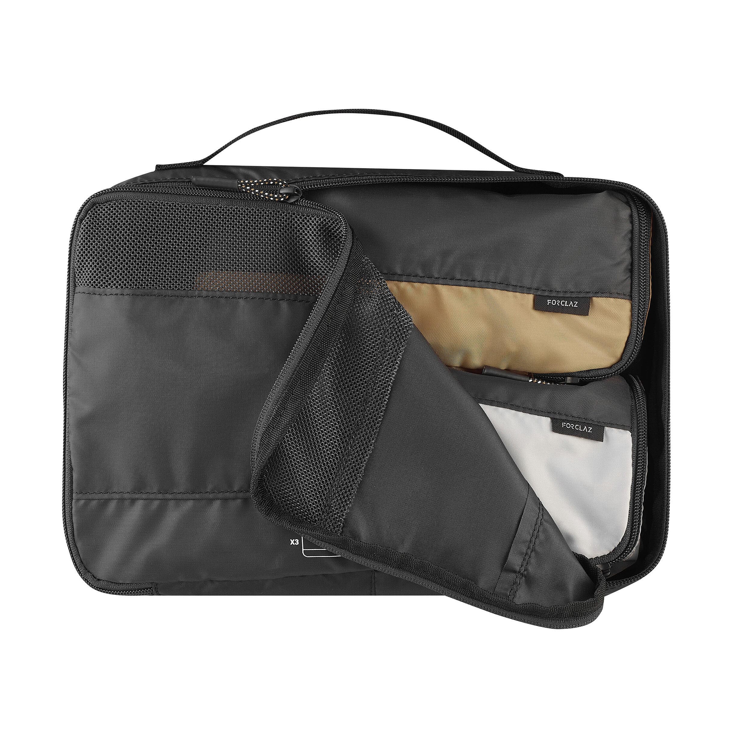 کیف تفکیک فورکلاز – ذخیره سازی 3 تایی Forclaz Backpacking Storage Bag Set – 3 Pieces – Travel