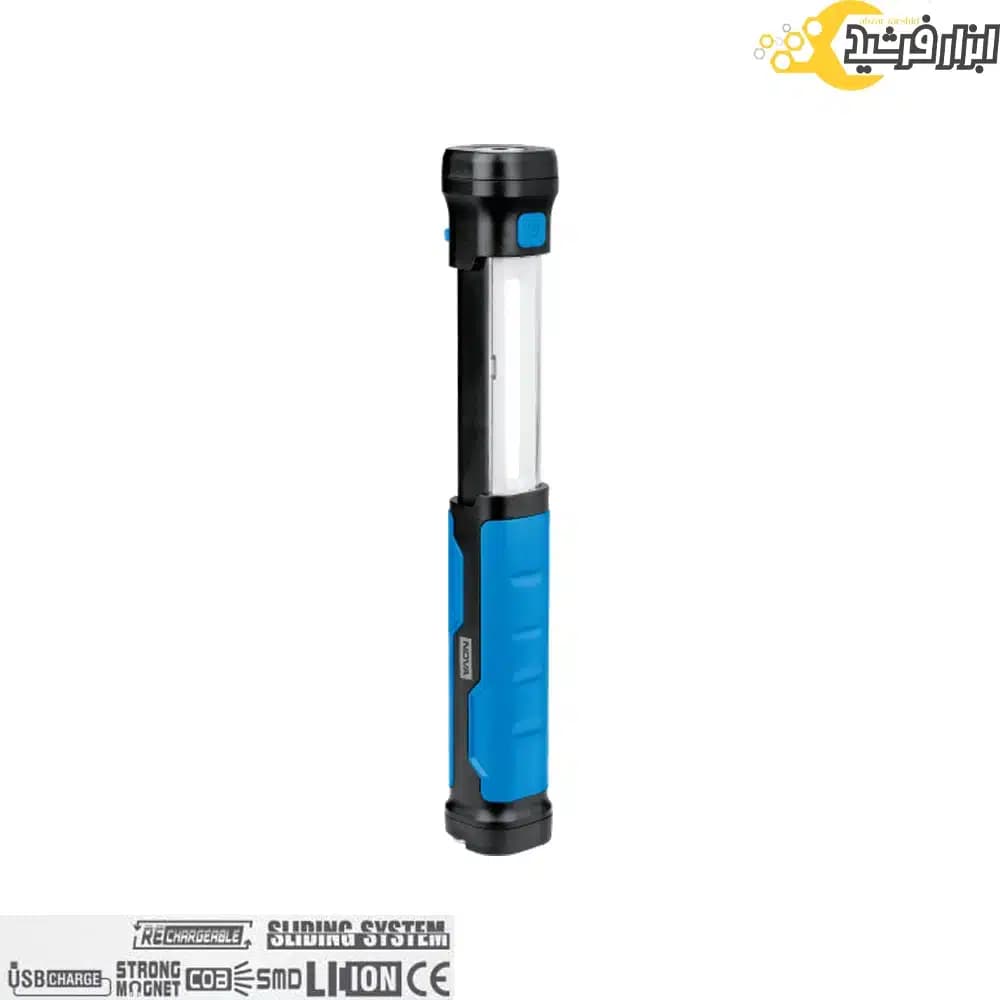 چراغ کار مگنتی شارژی نووا 3022