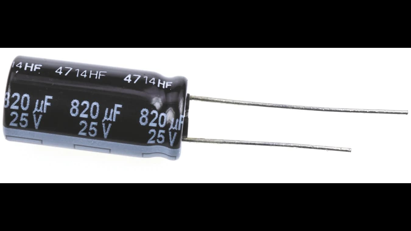خازن الکترولیت 820uf 25V — تصویر ۵