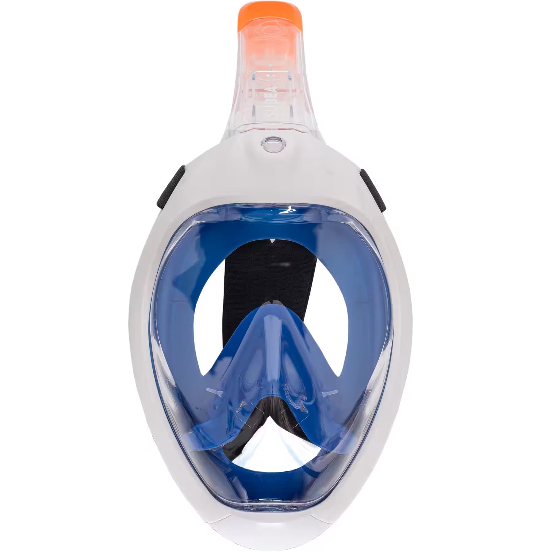 ماسک و فین غواصی سوبا – دکتلون Subea Adult Underwater Exploration Mask Set – Blue – Easybreath 500 — تصویر ۴