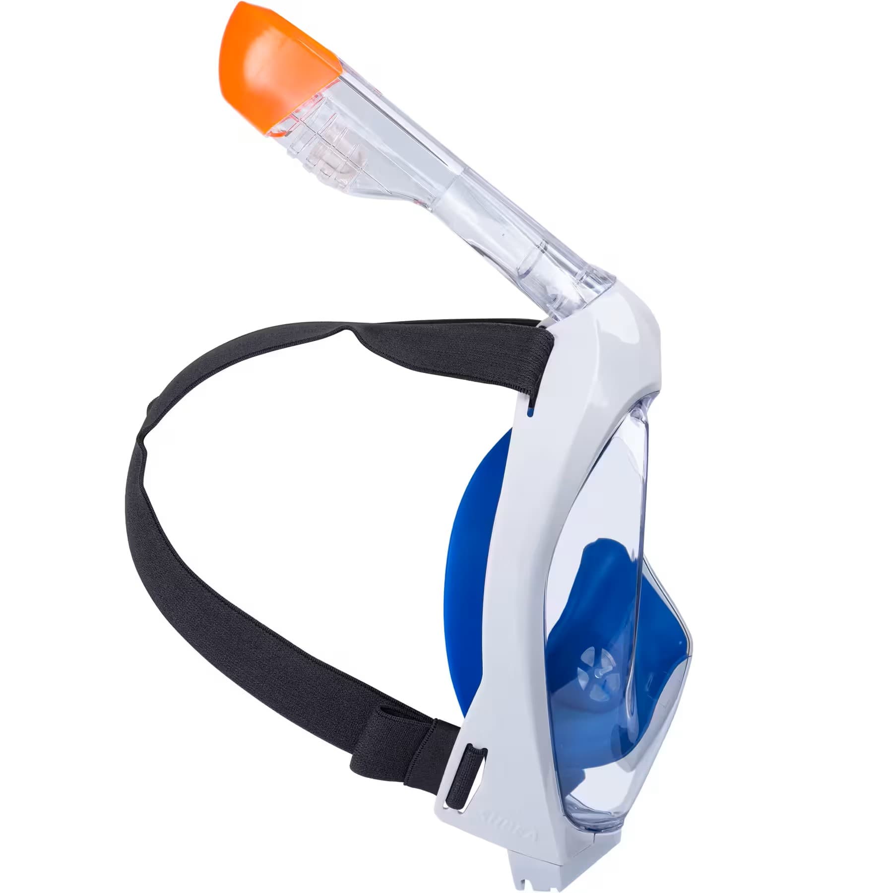 ماسک و فین غواصی سوبا – دکتلون Subea Adult Underwater Exploration Mask Set – Blue – Easybreath 500 — تصویر ۵